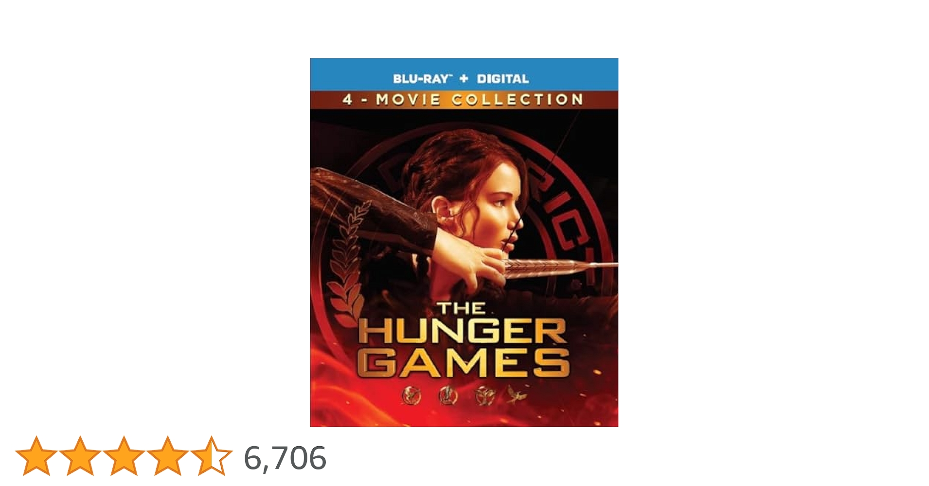 Hunger Games [Blu-ray] 輸入英語版 The Hunger Games Complete Collection Blu-ray - Zavvi UK