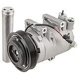 AC Compressor w/A/C Drier For Nissan Rogue 2008 2009 2010 2011 2012 2013 + 2014 & 2015 Rogue Select...