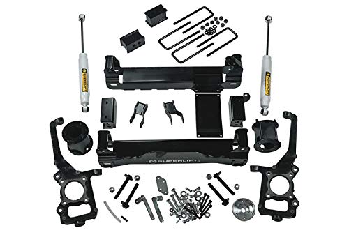 Superlift | K127 | 6" Lift Kit - Complete Lift Kit with Rear Superlift Shadow Series Shocks | Fits 2015-2020 Ford F-150 4WD