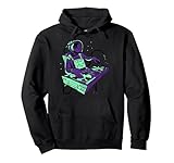 Photo Gallery disc jockey spaziale dj astronauta felpa con cappuccio Photo Gallery disc jockey spaziale dj astronauta felpa con cappuccio