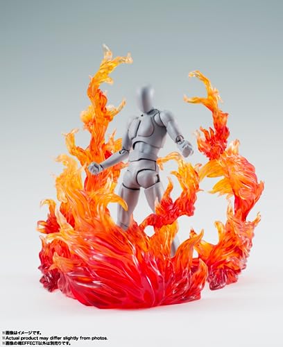 Image of Tamashii Nations - S.H.Figuarts - Burning Flame Red Ver. Effect