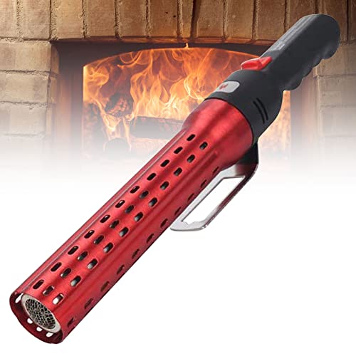 Electric Charcoal Starter Grill Fire Starter, Multifunction Charcoal Lighter, 60S Rapid Fire Starter for Campfires Fireplace Camping for Grillers Barbeque Party Outdoor Garden(Color:Red)