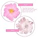 10pcs Pink Hibiscus Artificial Flowers for DIY, Party, Home, Office, and Photography Props, 3.93 Inch Eva Flowers for Hawaiian Luau, Baby Shower, and Bridal Shower Decorations