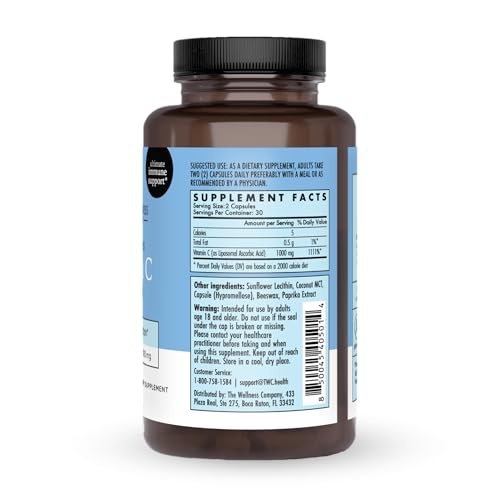 The Wellness Company Liposomal Vitamin C – Ultimate Absorption for Immune Support | 30ct (1 Month Supply) - Image 4