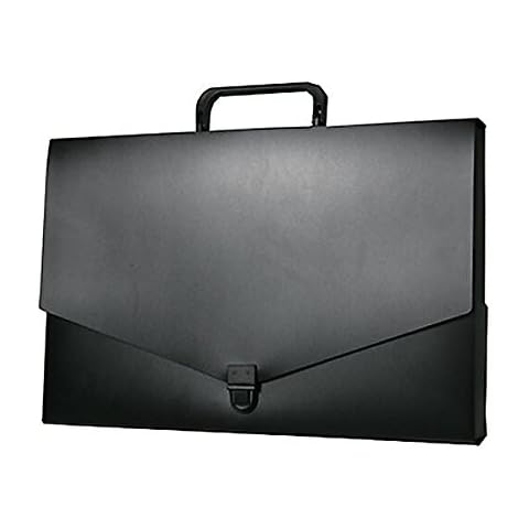 JAM Paper Plastic Portfolio Briefcase Cover