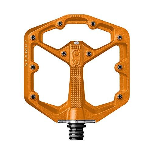 Crankbrothers Pédales Stamp 7 Small Orange VTT Adulte Unisexe