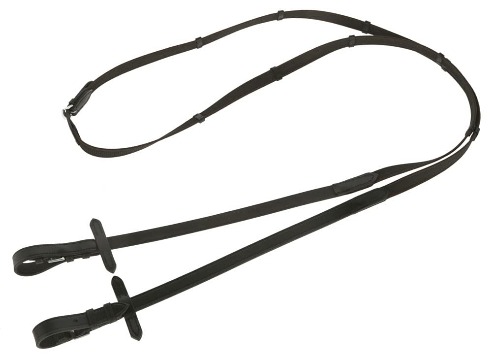 Kerbl Covalliero Antislip Gummizügel Schwarz Full