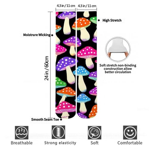 Extra Long High Thigh Socks Over Knee Long Stocking Women Boot Sock High Socks3