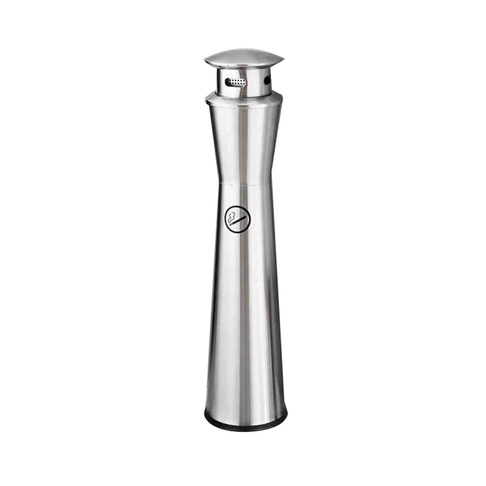 Outdoor Metal Cigarette Butt Container, Freestanding Ashtray, Stand-alone Trash Can, Removable Inner Bucket, Suitable For Public Smoking Areas
