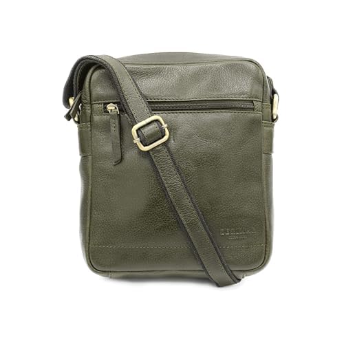Sac bandoulière en cuir naturel petit sac bandoulière unisexe