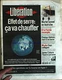  LIBERATION [No 6063] du 13/11/2000 - EFFET DE SERRE - MORTEL TUNNEL EN AUTRICHE - ET LA FLORIDE RECOMPTE - CHABAN-DELMAS - MORT D\'UN BARON - JAMES COBURN.