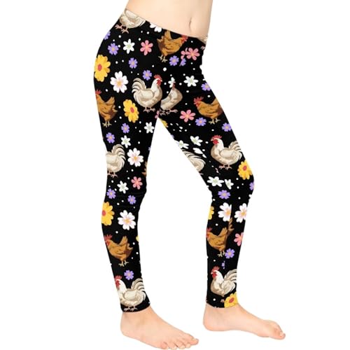 Workout Leggings for Girls Athletic Pants Kids Leggings for Girls 4 to 162