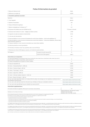 Apple iPad Air 13 Pouces avec Puce M3 : Apple Intelligence, écran Liquid Retina, 256 Go, caméras Avant/arrière 12 Mpx, Wi-FI 6E et connectivité cellulaire 5G, Touch ID – Gris sidéral