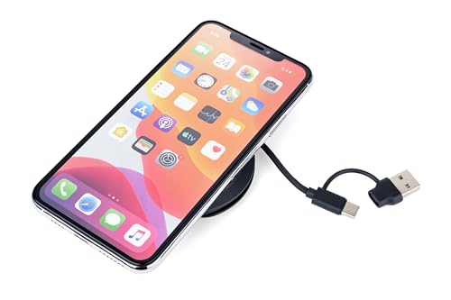 Chargeur inductif TROIKA compatible MagSafe pour simplifier votre espace de bureau épuré