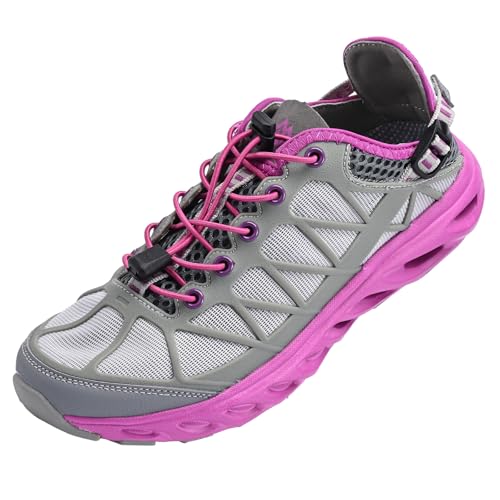 Queday Men's Women's Amphibious Water Shoes Closed Toe Hiking Sandals Summer Outdoor Water Sandal Non-Slip River Shoes Quick Drying - Main Image