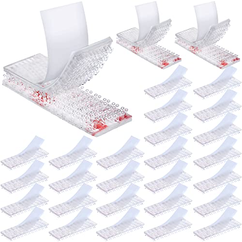 Outus 80 Pieces Adhesive Strips Tag Tape Mounting Kit for I-Pass, Office, Shop Supplies, Home