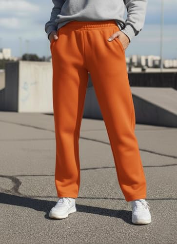 Image of Mack Jonney Women's Solid Fleece Track Pants | Warm & Durable Casual Lowers | Trendy Lowers-M5306