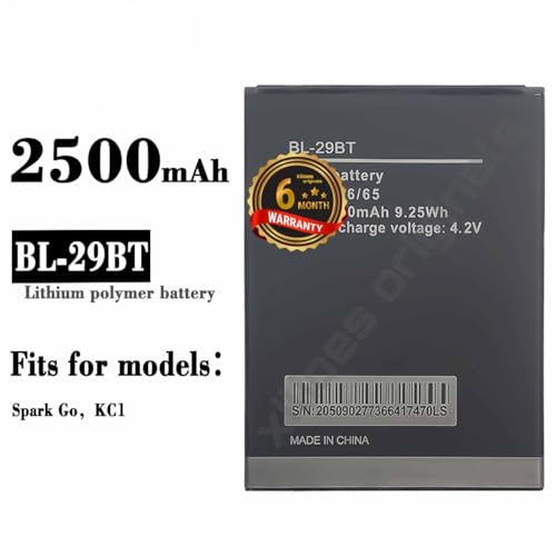 Image of BL-29BT Battery for Tecno Spark Go /Spark 4 Air / KC1 / KC1J Battery with 6 Month Warranty**** (T283)