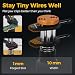 Toolour Helping Hands for Makers – Compact Third Hand PCB Holder with Dual Parallel Clamps, Adjustable Magnetic Base for Circuit Boards, fine Cables, and Components, no Spring-Back, no bite Marks