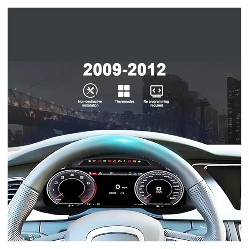Tablero digital multifunción Plug & Play de alta resolución para Audi A4 3