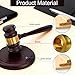 Personalized Wooden Gavel Custom Wooden Gavel and Sound Block Set for Lawyer Judge Auction Sale Gift