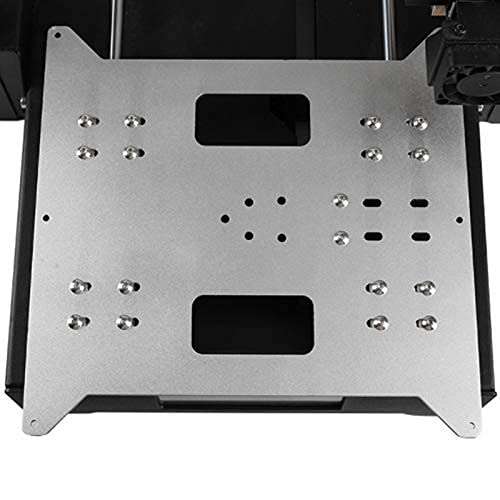 Accessori per stampante Piastra in alluminio di ricambio per carrello Y per Maker Select, Wanhao Duplicatior e stampante 3D I3 Mega