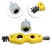 Milageto Plumbing Copper Pipe Cleaner Kit for Inside and Outside Copper Tubing Wire Brushes for Industrial Plumbers Car Aluminum Pipe, 1.5cm Set