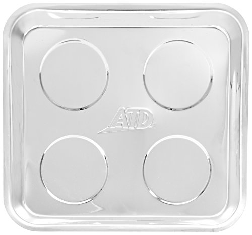 ATD Tools 8762 - Bandeja de Piezas magnéticas Cuadrada (Acero Inoxidable)