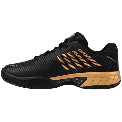 K-Swiss/Master Athletics Men's Hypercourt Express 2 Tennis Shoe (Black/Gold)4