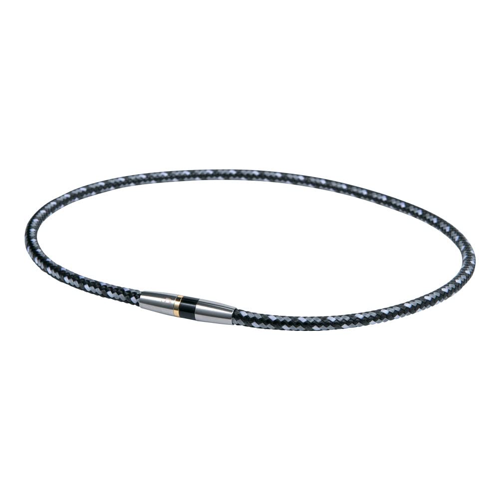 Phiten RAKUWA Titanium Necklace X50 High-end III 19.7