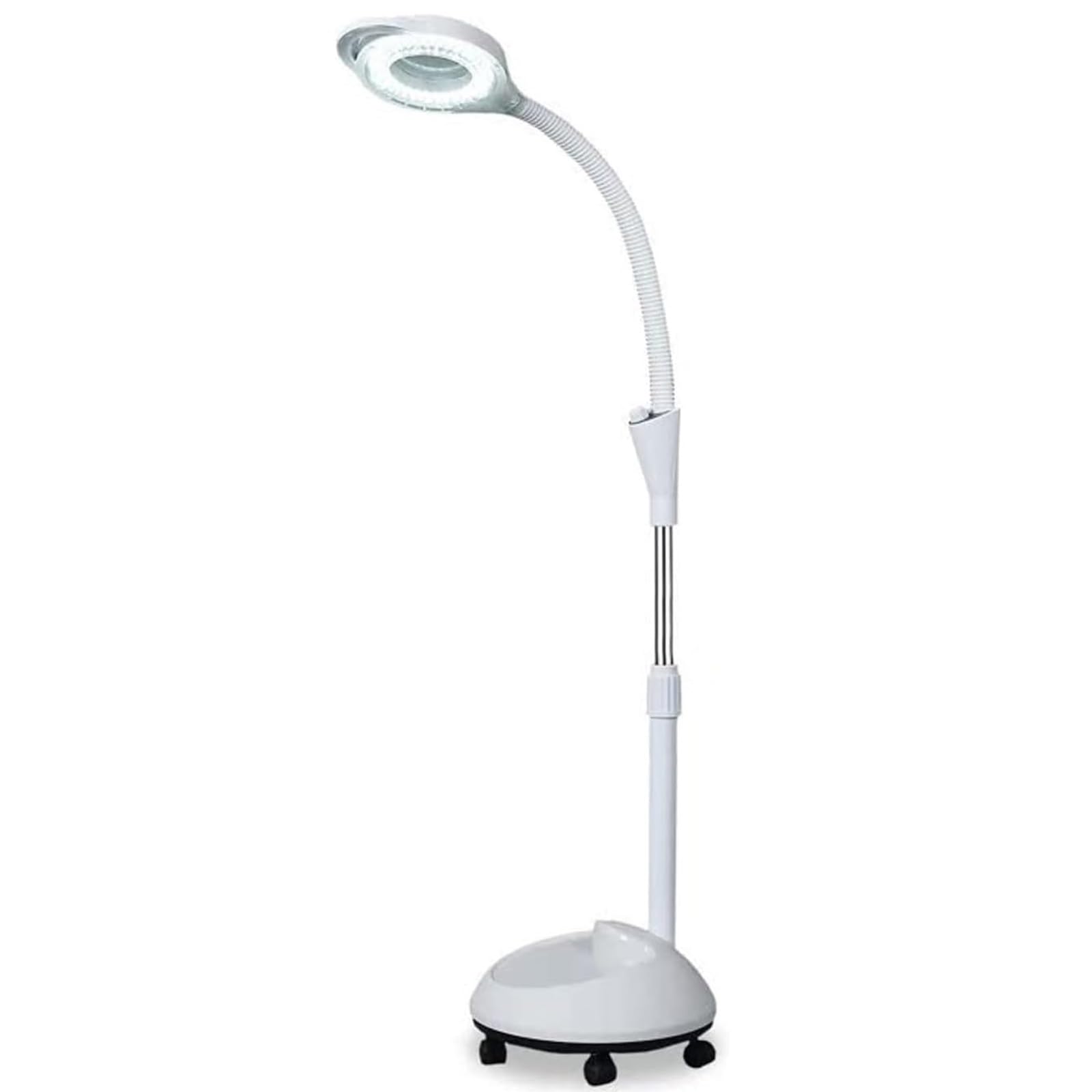 Lampa Medyczna z 8-Krotnym Powiększeniem, Bezcieniowa Lampa Chirurgiczna LED, Regulowana Jasność i Wysokość, Lampa Zabiegowa do Ginekologii i Stomatologii
