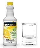 100% Pure D-Limonene Citrus Orange Oil Extract Best Natural Solvent Extracted from Orange Peels (Citrus Cleaner Degreaser & Deodorizer) (32 oz)