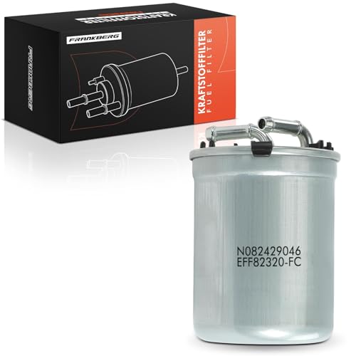 Frankberg Engine Fuel Filters Housing DieselFilters Compatible with A1 Cordoba Ibiza III Ibiza IV Toledo IV Fabia I Fabia II Rapid R.o.o.m.s.t.e.r Fox Polo Replace# 6Q0127400F