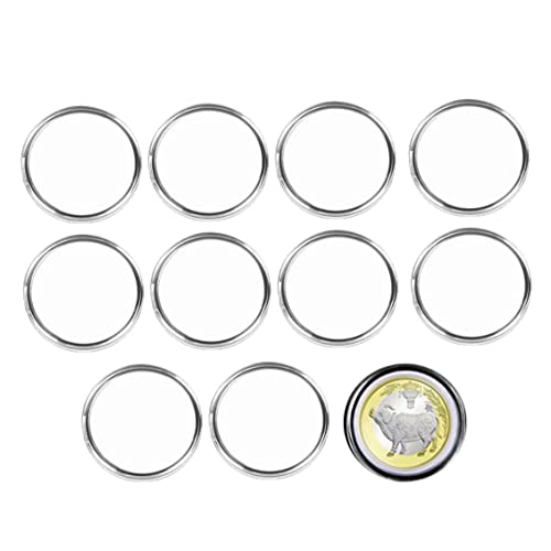 Capsulas para monedas redondas 29-39mm 10 piezas miniatura 1