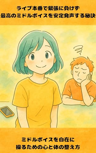 ライブ本番で緊張に負けず最高のミドルボイスを安定発声する秘訣: ミドルボイスを自在に操るための心と体の整え方