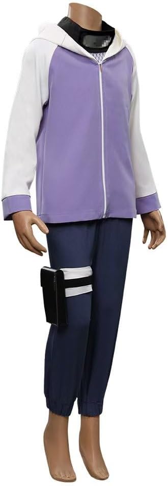 Size L Hyūga Hinata Cosplay Costume Hoodie for Halloween, Christmas, Anime Party, Exhibition