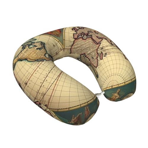Almohada espuma viscoelástica para viaje ajustable miniatura 2