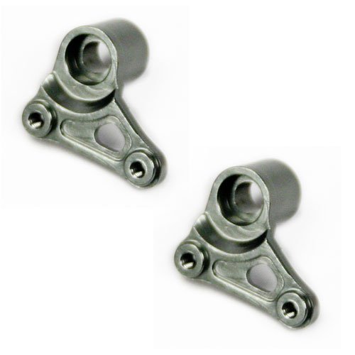 Atomik RC Alloy Rear Rocker Arm Set, Grey fits the Traxxas 1/16 Slash 4x4 and Other Traxxas Models - Replaces Traxxas Part 7158
