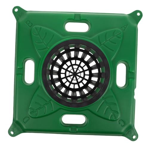 Milisten Île Flottante Modulaire pour Aquaponie Bac Planteur Durable Pot Flottant Créatif pour Jardin Aquatique Extérieur