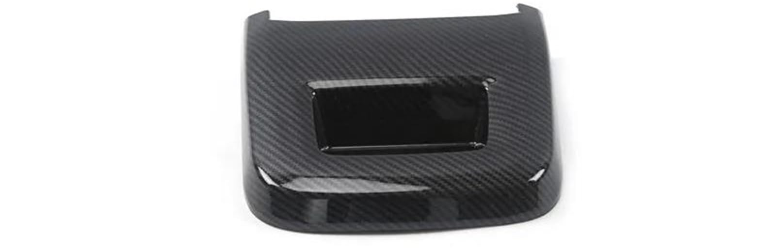 for Volvo XC60 2018 2019 2020 2021 2022 Auto Rear Armrest Air Vent Outlet Cover Trim Interior Conditioning Decoration Interior Decal Trim(Carbon2)