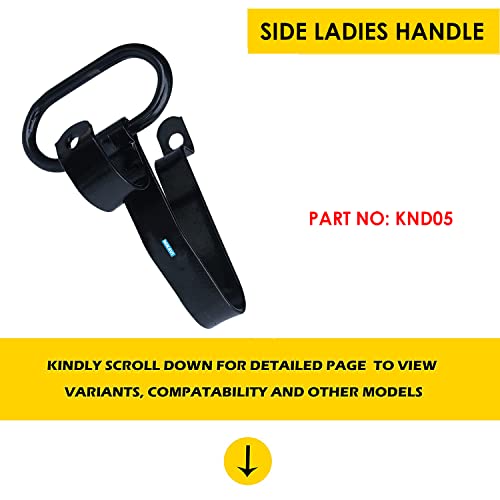 Image of NIKAVI KND05 (Kunda) Side Ladies Handle Compatible for Hero Glamour BS6 / Star Sport /Super Splendor