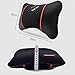 2-Pack Car Neck Pillow for Suzuki Kizashi 2010-2023, Memory Foam Adjustable Strap Breathable Removable Cover Breathable Removable,Beige