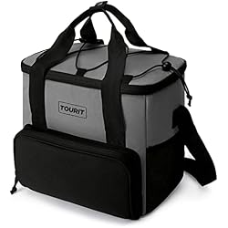TOURIT Small Soft Cooler Bag Insulated, 24/35/46-Can Lunch Cooler Bag, Ice Chest, 14.6/24/32L Leakproof & Portable Coolers for Picnic, Beach, Camping, Work, Travel, Trip
