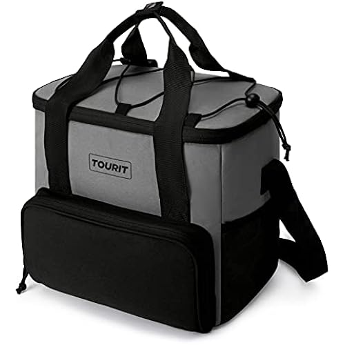 TOURIT Small Soft Cooler Bag Insulated, 24/35/46-Can Lunch Cooler Bag, Ice Chest, 14.6/24/32L Leakproof & Portable Coolers for Picnic, Beach, Camping, Work, Travel, Trip
