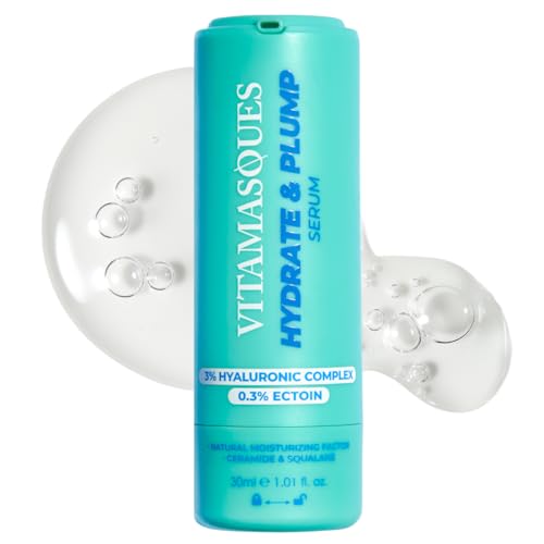 Vitamasques Hydrate & Plump Hydrating Face Serum - Lightweight Intense Hydrating Serum - 1.01 Fl Oz