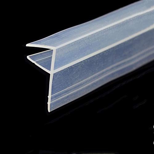 Pangyoo PYouo-Bande d'étanchéité Douche Caoutchouc Joint de Joint de Salle de Bain écran vitrage Porte d'étanchéité insonorisée Etanchéité Efficace (Color : Light Blue, Thickness : 6mm)
