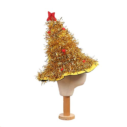 Preisvergleich Produktbild Weihnachtsmütze, Weihnachten Kopfschmuck / Weihnachtsschmuck / Party Requisiten / Feiertagsgeschenke (rot, Grün, Gelb, Silber) (Farbe : Yellow)