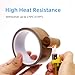 Teflone Tape PTFE Coated Glass Cloth – Heat Resistant Adhesive Tape 270°C Non-Stick Surface (4
