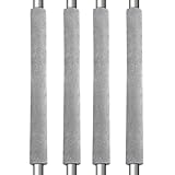 Housses polyvalentes : le couvercle de poignée de porte de réfrigérateur peut être utilisé non seulement sur les poignées de réfrigérateur, mais également sur les poignées de micro-ondes, four, armoire de cuisine et lave-vaisselle. Ajustez facilement le serrage de ces housses de poignée avec les fermetures Velcro.