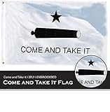 G128 - Come and Take It Flag (Gonzales Flag) | 3x5 feet | Double Sided Embroidered 210D...